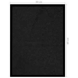 Πατάκι Εισόδου Μαύρο 40 x 60 εκ.