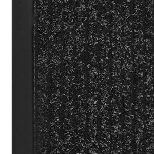 Πατάκι Εισόδου Ριγέ Ανθρακί 80 x 120 εκ.