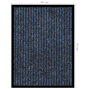 Πατάκι Εισόδου Ριγέ Μπλε 40 x 60 εκ.