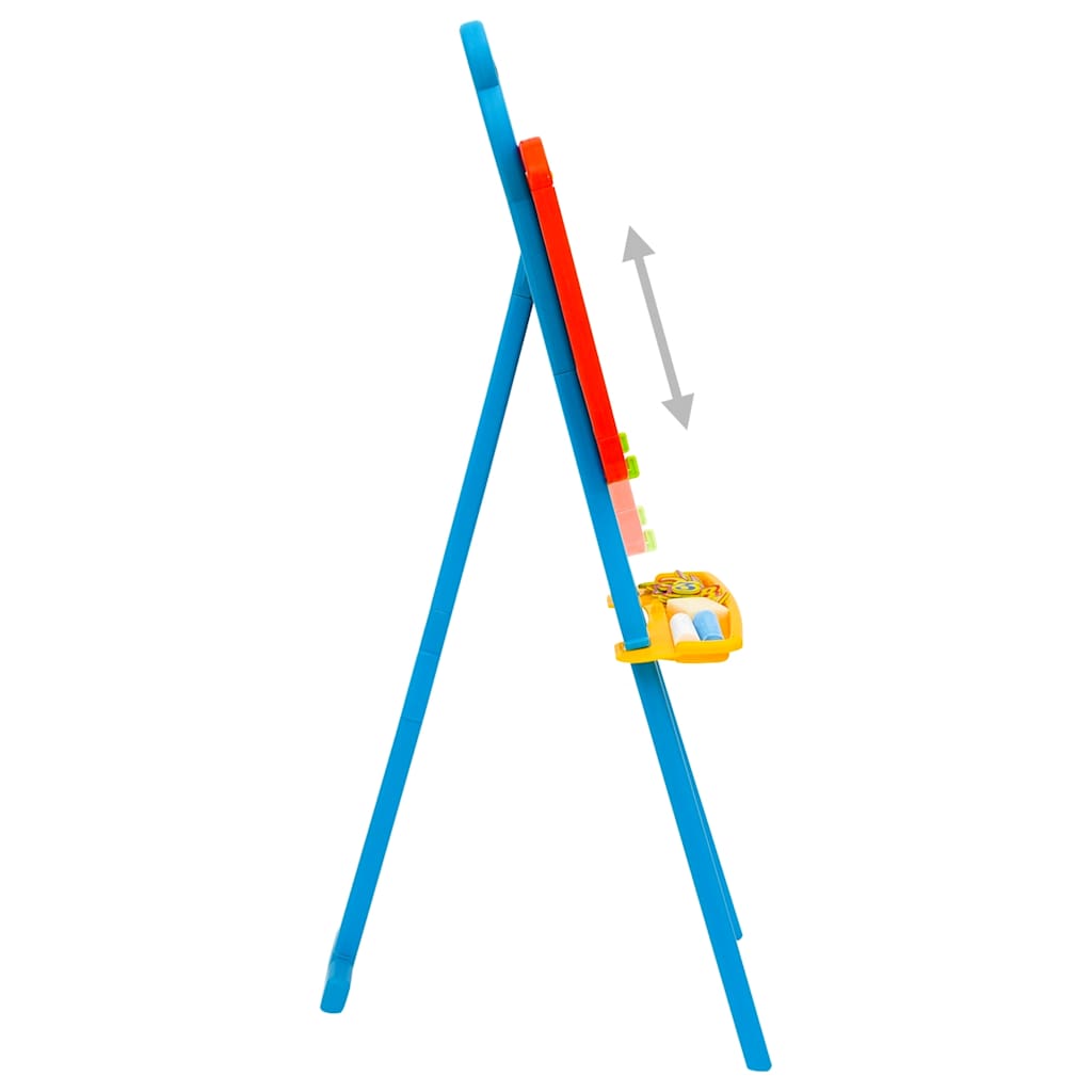 Παιδικό Καβαλέτο 2 σε 1 με Μαυροπίνακα και Λευκό Πίνακα
