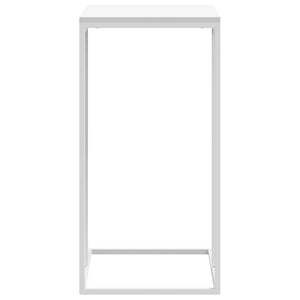 Τραπέζι Βοηθητικό Λευκό 40x30x59 εκ. από Επεξεργασμένο Ξύλο