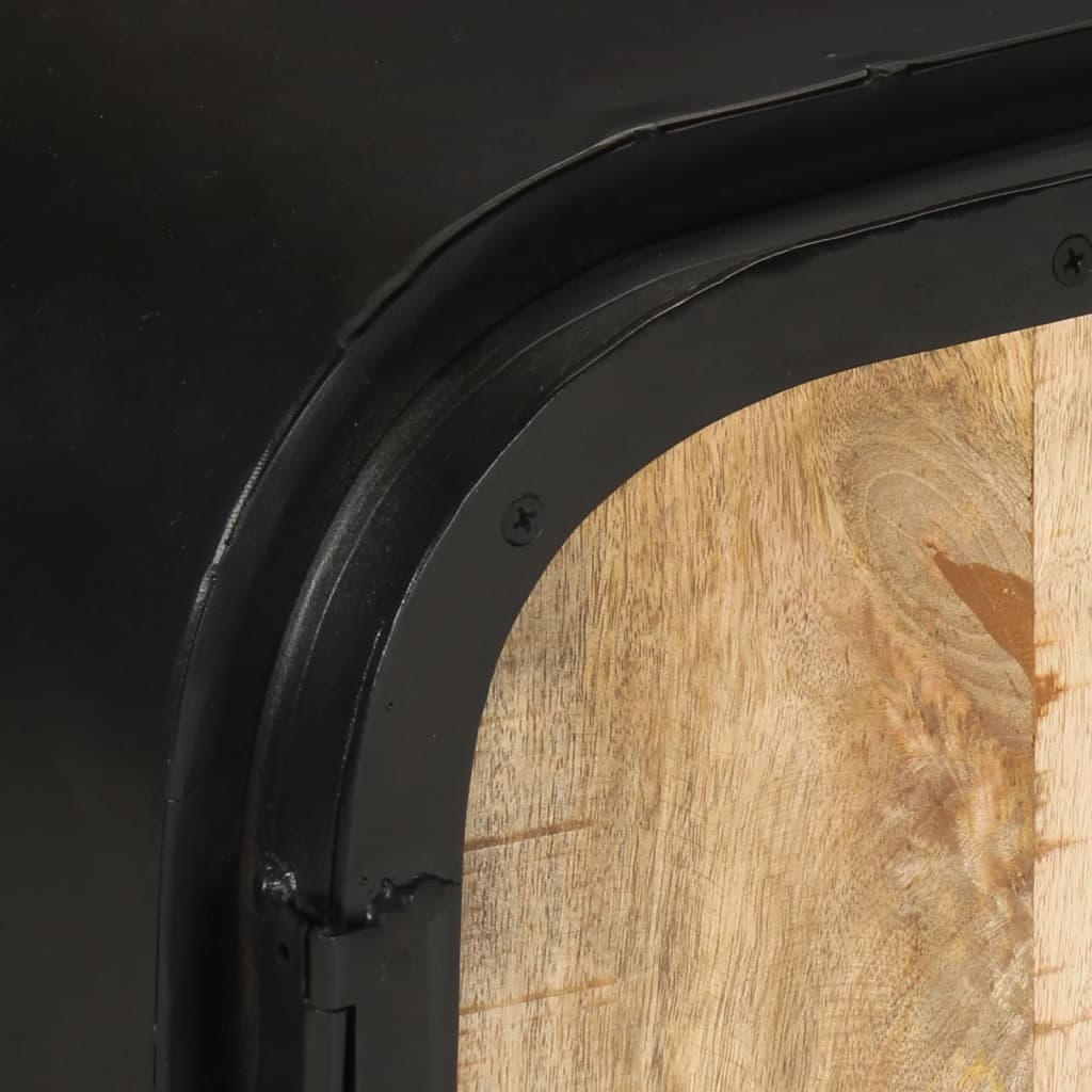 Έπιπλο Τηλεόρασης 110 x 30 x 45 εκ. από Ακατέργαστο Ξύλο Μάνγκο