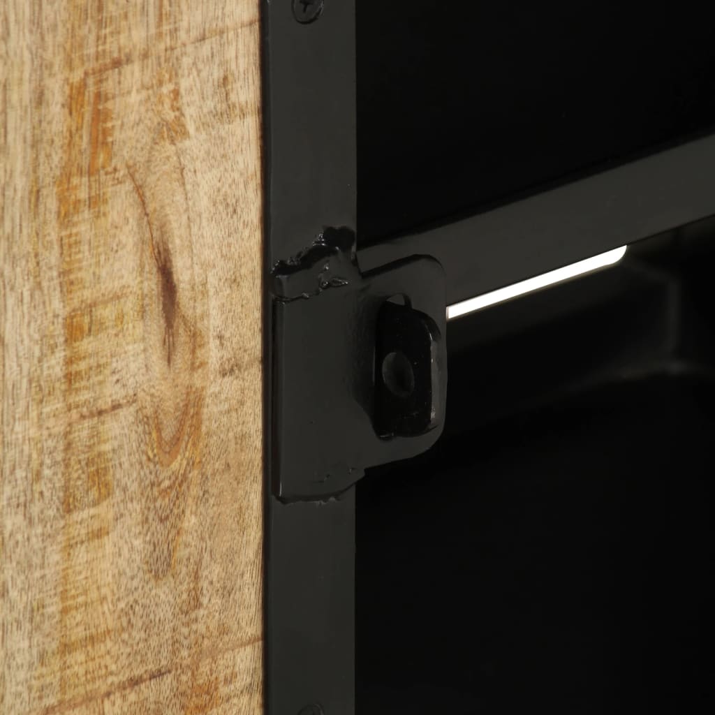 Έπιπλο Τηλεόρασης 110 x 30 x 45 εκ. από Ακατέργαστο Ξύλο Μάνγκο