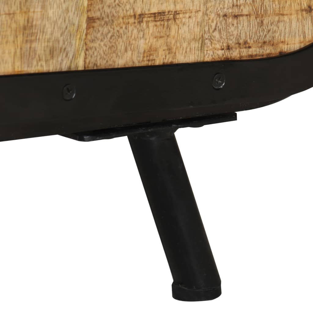 Έπιπλο Τηλεόρασης 110 x 30 x 45 εκ. από Ακατέργαστο Ξύλο Μάνγκο