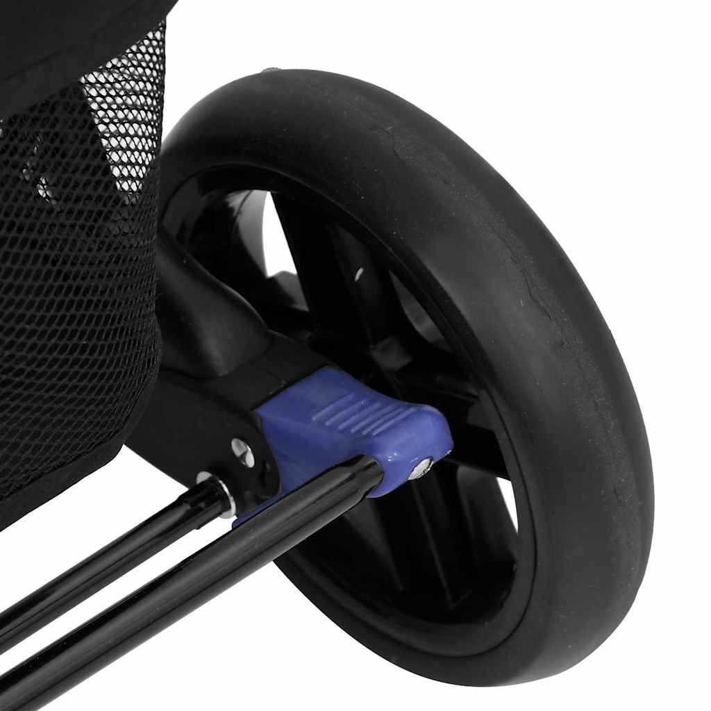 Καρότσι Διδύμων Ναυτικό Μπλε Ατσάλινο - Pakobazaar