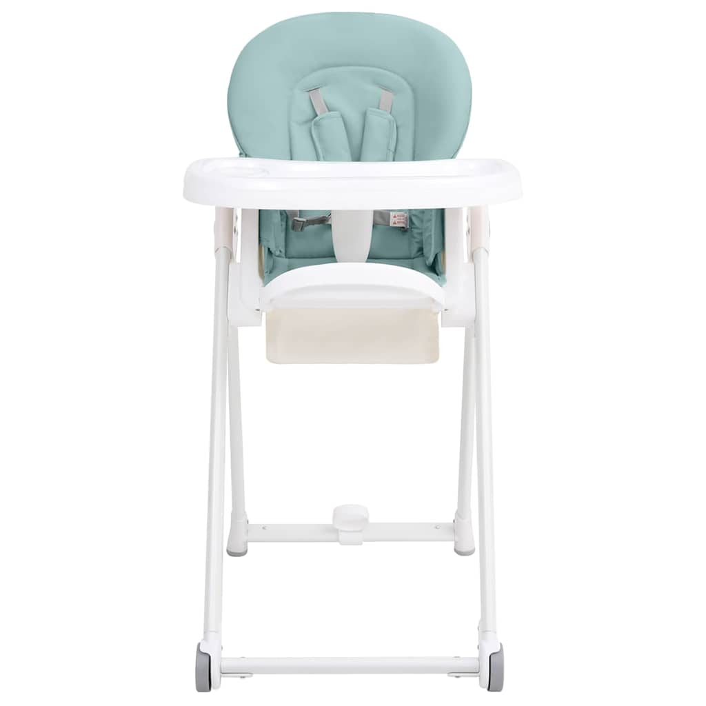 Καρεκλάκι Φαγητού Τιρκουάζ από Αλουμίνιο