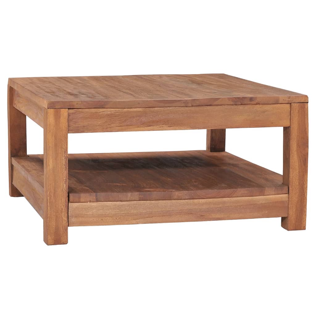 Τραπεζάκι Σαλονιού 68 x 67 x 35 εκ. από Μασίφ Ξύλο Teak