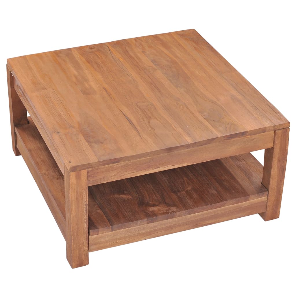 Τραπεζάκι Σαλονιού 68 x 67 x 35 εκ. από Μασίφ Ξύλο Teak