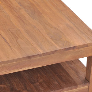 Τραπεζάκι Σαλονιού 68 x 67 x 35 εκ. από Μασίφ Ξύλο Teak
