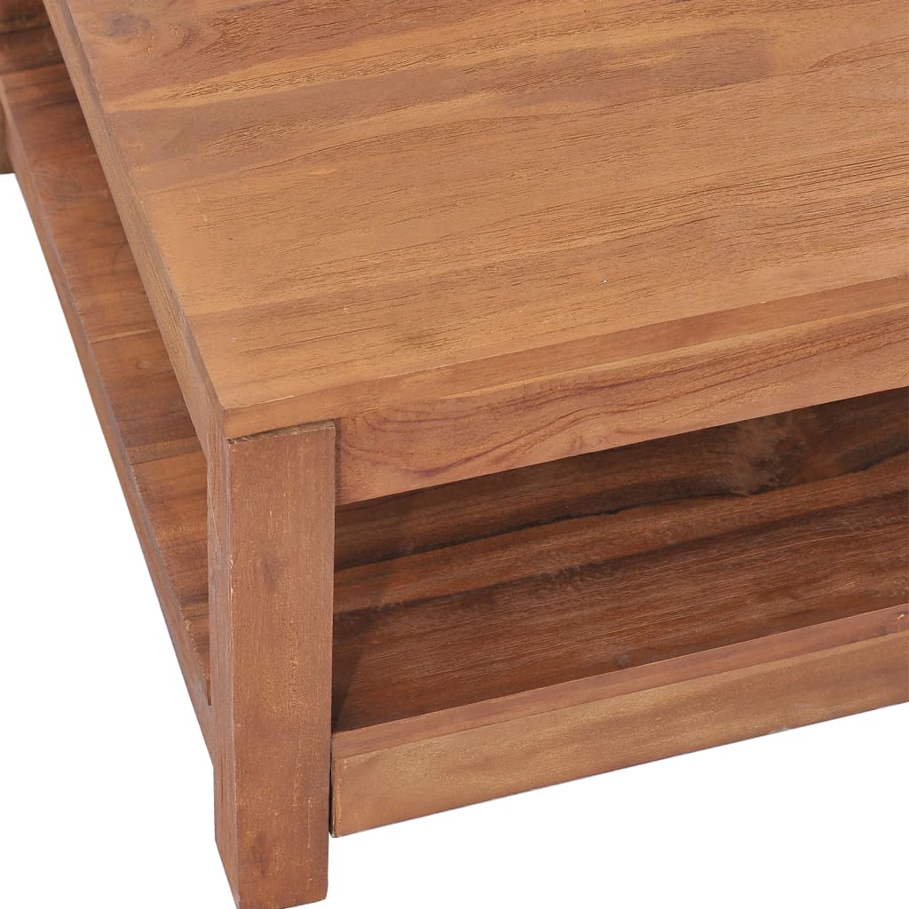 Τραπεζάκι Σαλονιού 68 x 67 x 35 εκ. από Μασίφ Ξύλο Teak