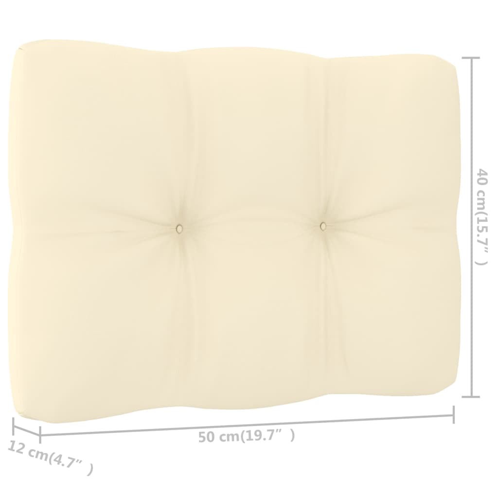 Σαλόνι Κήπου Σετ 10 τεμ Καφέ Μελί Μασίφ Ξύλο Πεύκου + Μαξιλάρια - Pakobazaar