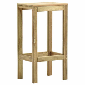 Σετ Επίπλων Μπαρ Κήπου 5 τεμ. Πράσινο Εμποτισμένο Ξύλο Πεύκου - Pakobazaar