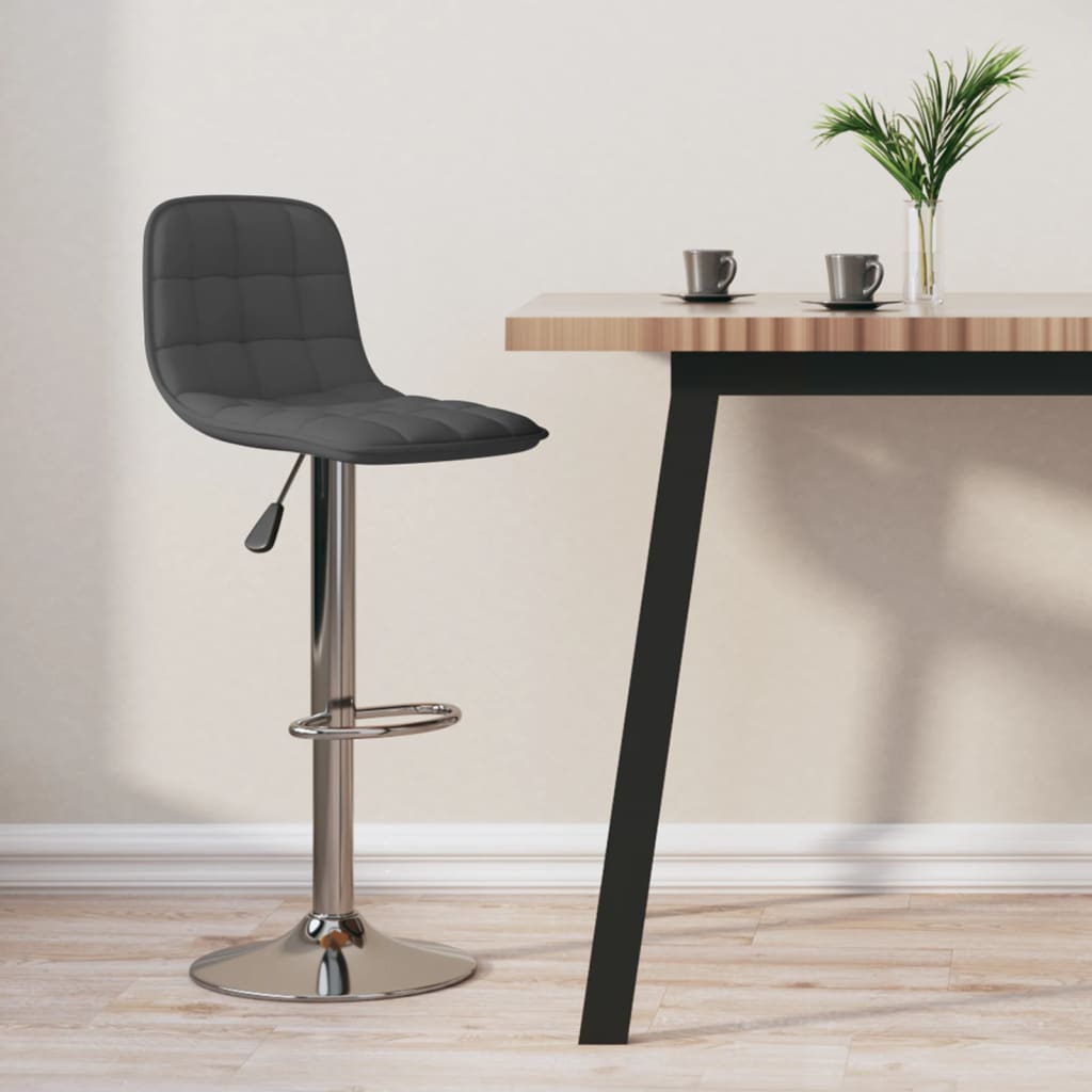 Σκαμπό Μπαρ Σκούρο Γκρι Υφασμάτινο - Pakobazaar