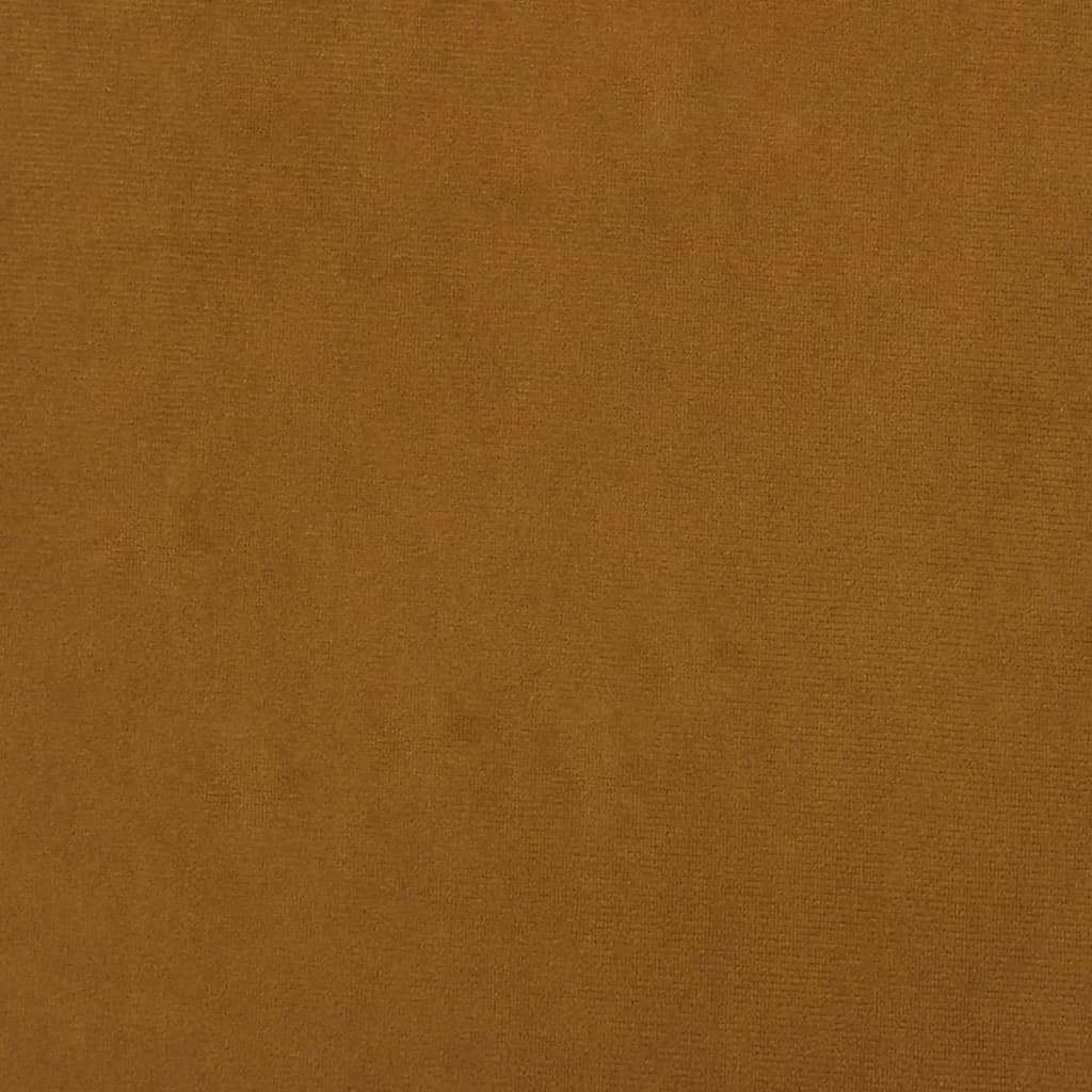 Σκαμπό Μπαρ 2 τεμ. Καφέ Βελούδινα