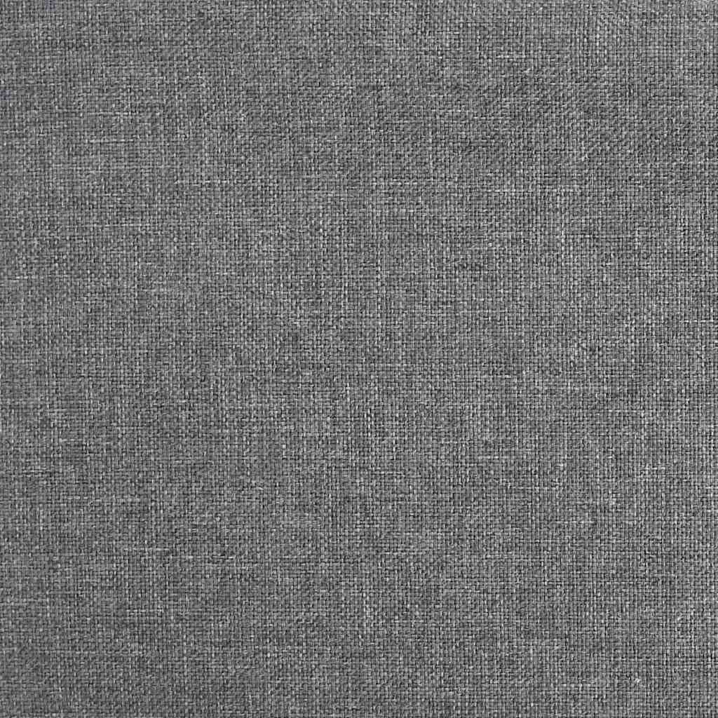 Καρέκλες Τραπεζαρίας Περιστρεφόμενες 2 τεμ Αν. Γκρι Υφασμάτινες
