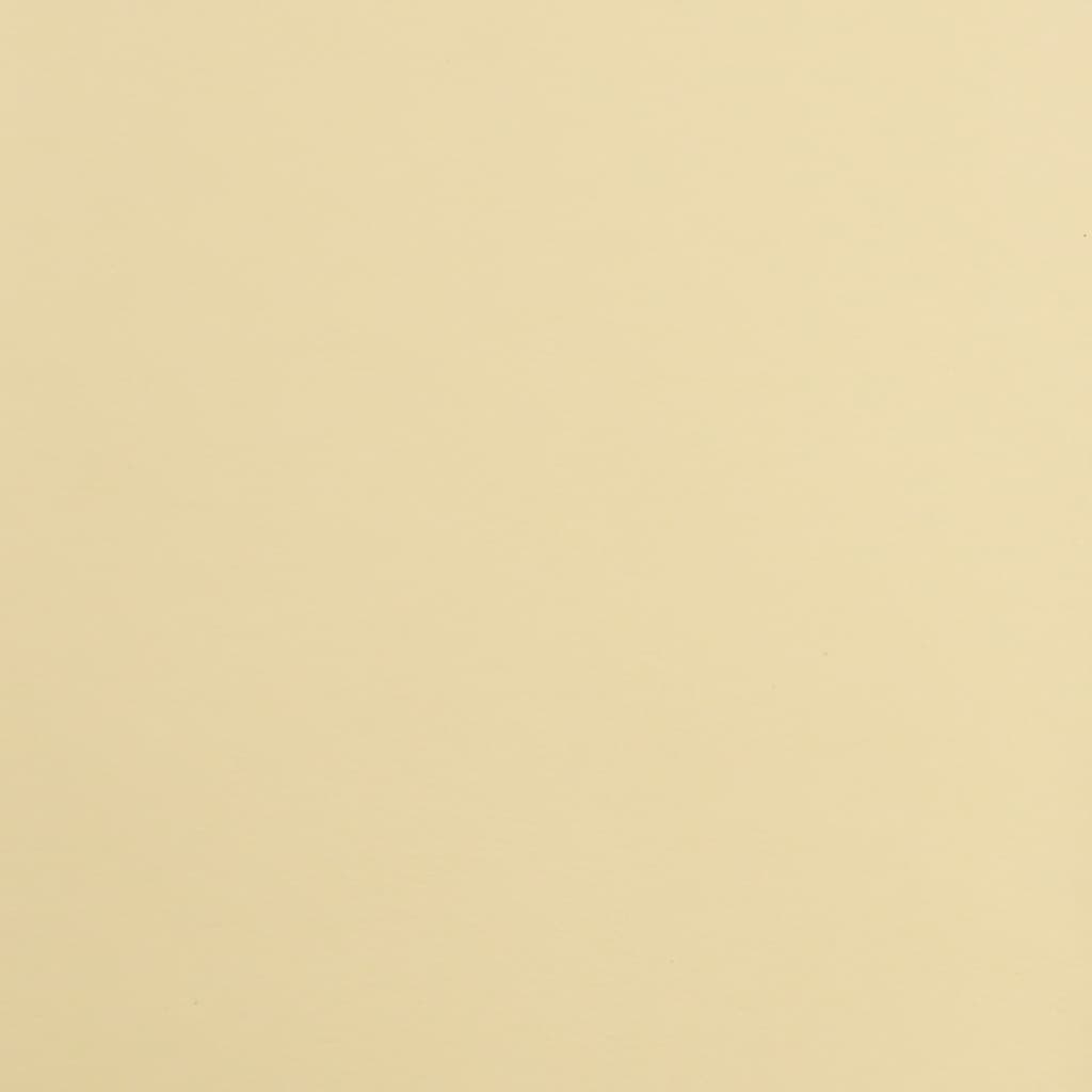 Καρέκλες Τραπεζαρίας Περιστρεφόμενες 2 τεμ. Κρεμ Δερματίνη