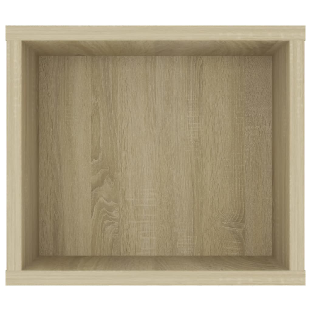 Έπιπλο Τηλεόρασης Κρεμ. Sonoma Δρυς 100x30x26,5 εκ. Επεξ. Ξύλο