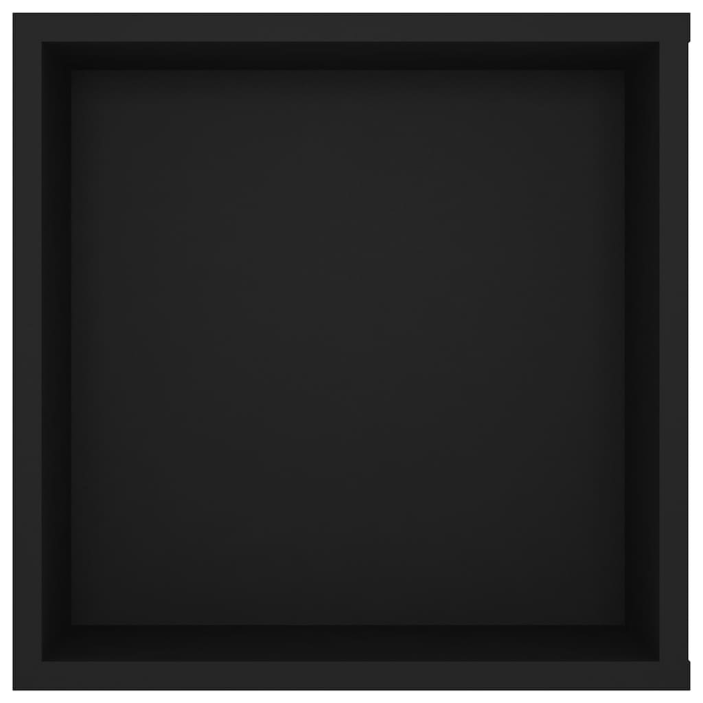 Έπιπλο Τηλεόρασης Κρεμαστό Μαύρο 102x35x35 εκ από Επεξ. Ξύλο