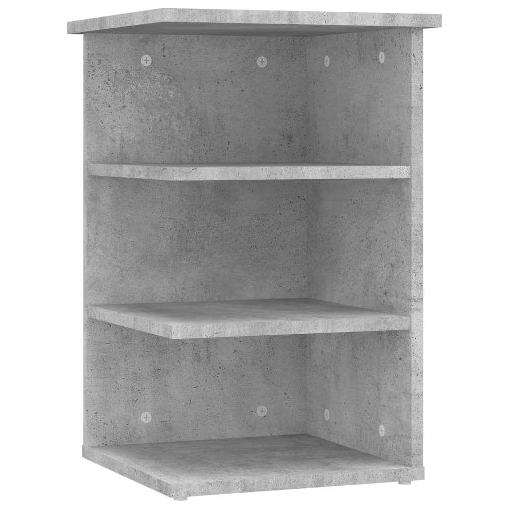 Βοηθητικό Ντουλάπι Γκρι Σκυρ. 35 x 35 x 55 εκ. από Επεξ. Ξύλο - Pakobazaar