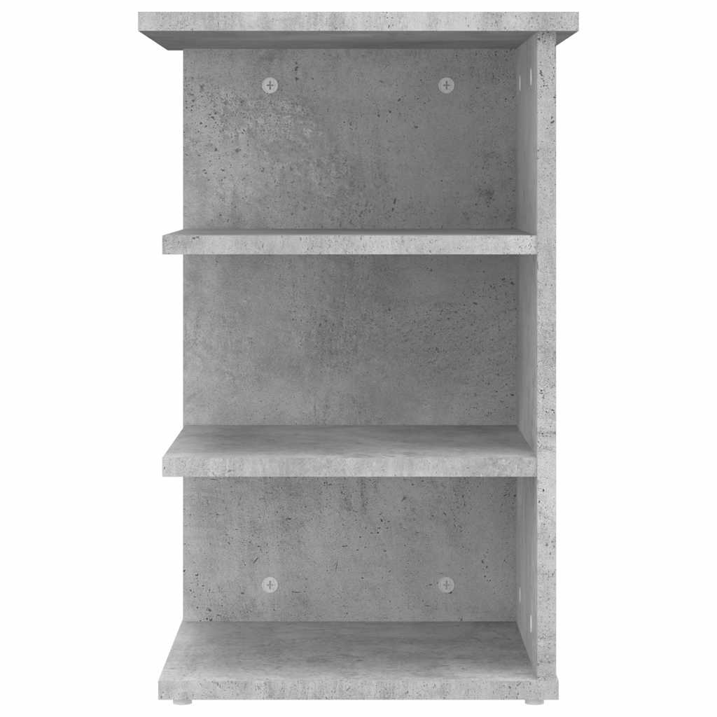 Βοηθητικό Ντουλάπι Γκρι Σκυρ. 35 x 35 x 55 εκ. από Επεξ. Ξύλο - Pakobazaar