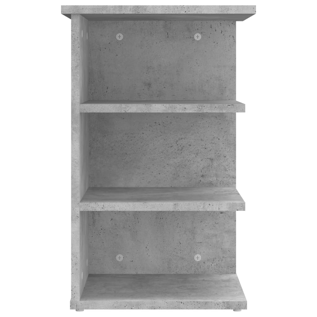 Βοηθητικό Ντουλάπι Γκρι Σκυρ. 35 x 35 x 55 εκ. από Επεξ. Ξύλο - Pakobazaar