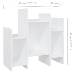 Βοηθητικό Ντουλάπι Λευκό 60 x 26 x 60 εκ. από Επεξ. Ξύλο - Pakobazaar