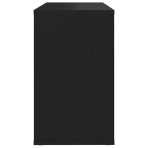 Βοηθητικό Ντουλάπι Μαύρο 60 x 30 x 50 εκ. από Επεξ. Ξύλο