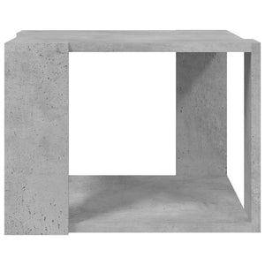 Τραπεζάκι Σαλονιού Γκρι Σκυρ. 40x40x30 εκ. Επεξεργασμένο Ξύλο