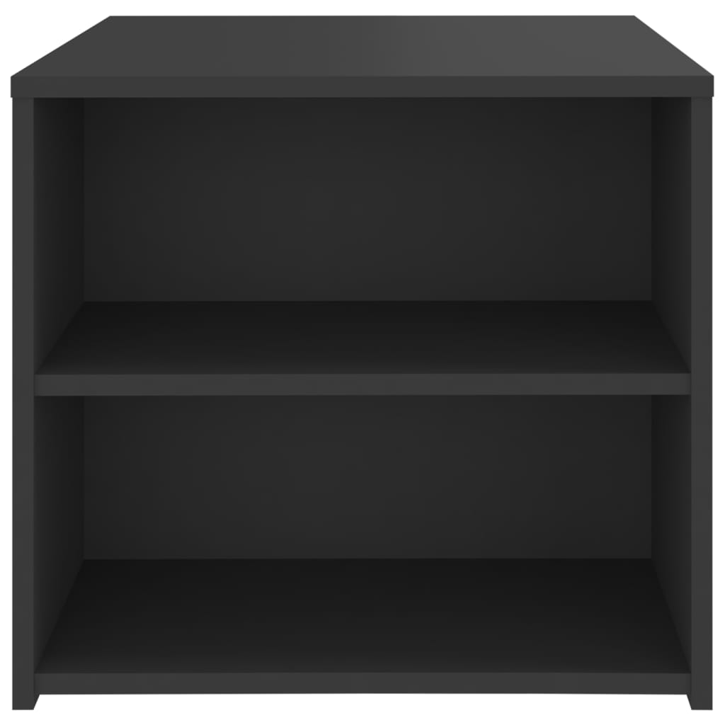 Τραπέζι Βοηθητικό Γκρι 50 x 50 x 45 εκ. από Μοριοσανίδα