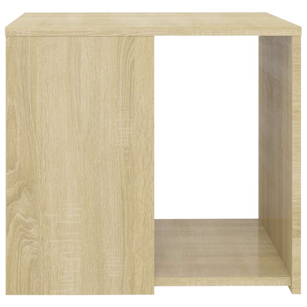 Τραπέζι Βοηθητικό Sonoma Δρυς 50 x 50 x 45 εκ. από Επεξ. Ξύλο