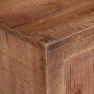 Έπιπλο Τηλεόρασης 110 x 30 x 40 εκ. από Ακατέργαστο Ξύλο Μάνγκο