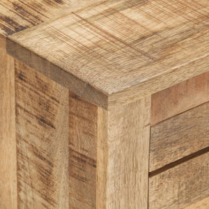 Έπιπλο Τηλεόρασης 110 x 30 x 40 εκ. από Ακατέργαστο Ξύλο Μάνγκο