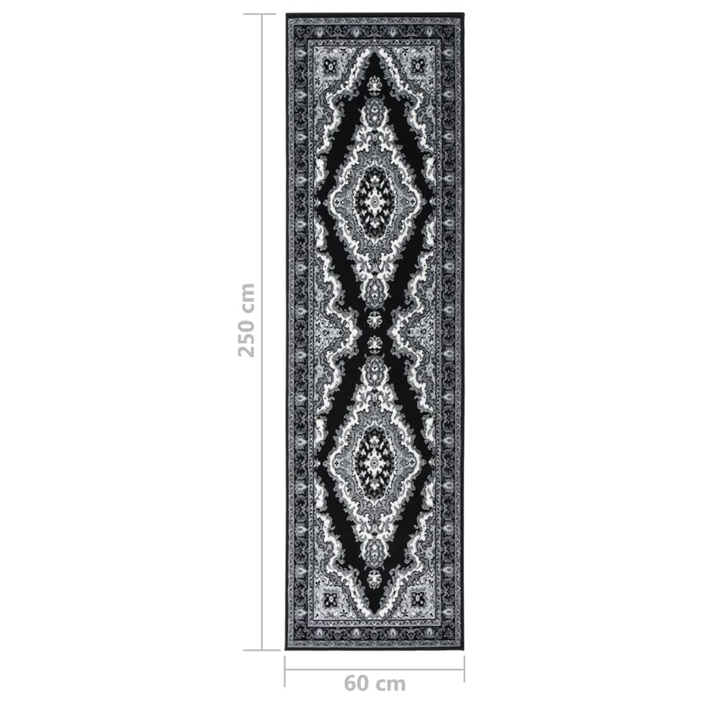 Χαλί Διάδρομος Μαύρο 60 x 250 εκ. από BCF