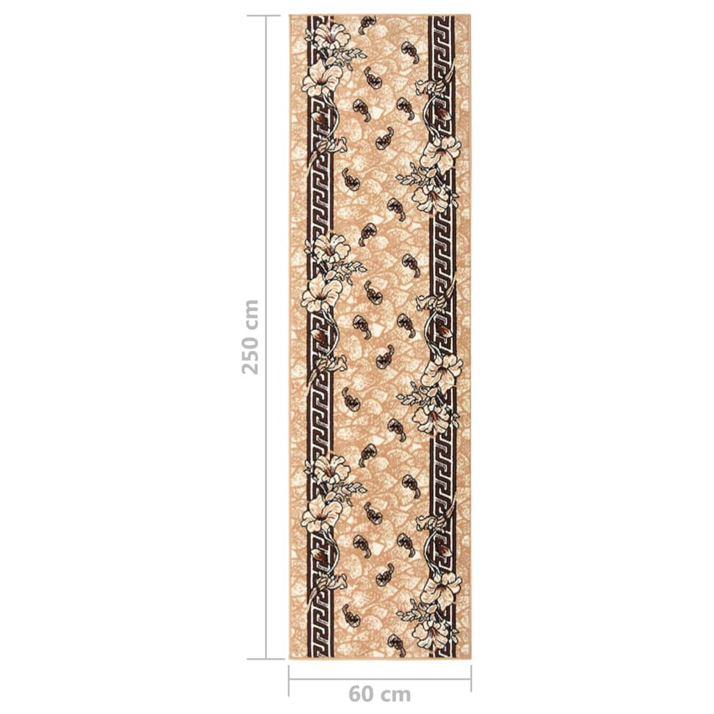 Χαλί Διάδρομος Μπεζ 60 x 250 εκ. από BCF