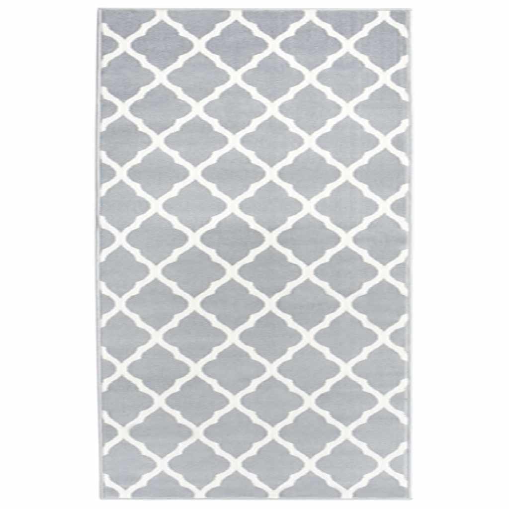 Χαλί Διάδρομος Γκρι / Λευκό 100 x 150 εκ. από BCF