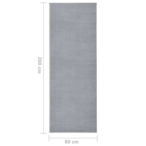 Χαλί Διάδρομος Γκρι 80 x 200 εκ. από BCF