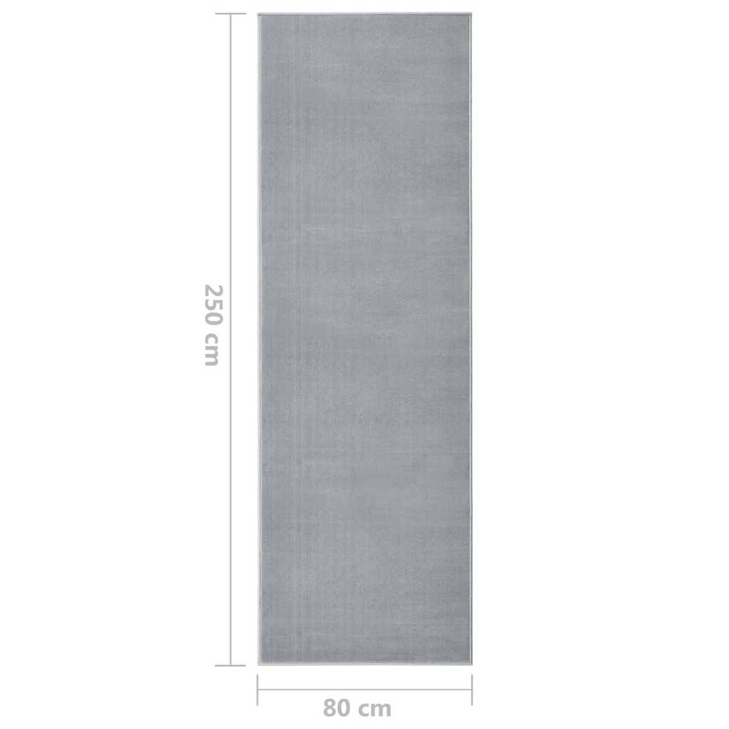 Χαλί Διάδρομος Γκρι 80 x 250 εκ. από BCF