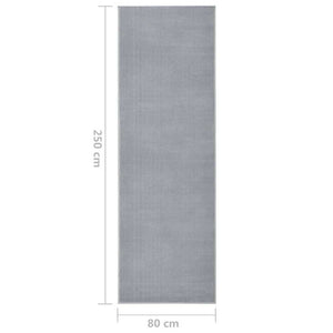 Χαλί Διάδρομος Γκρι 80 x 250 εκ. από BCF