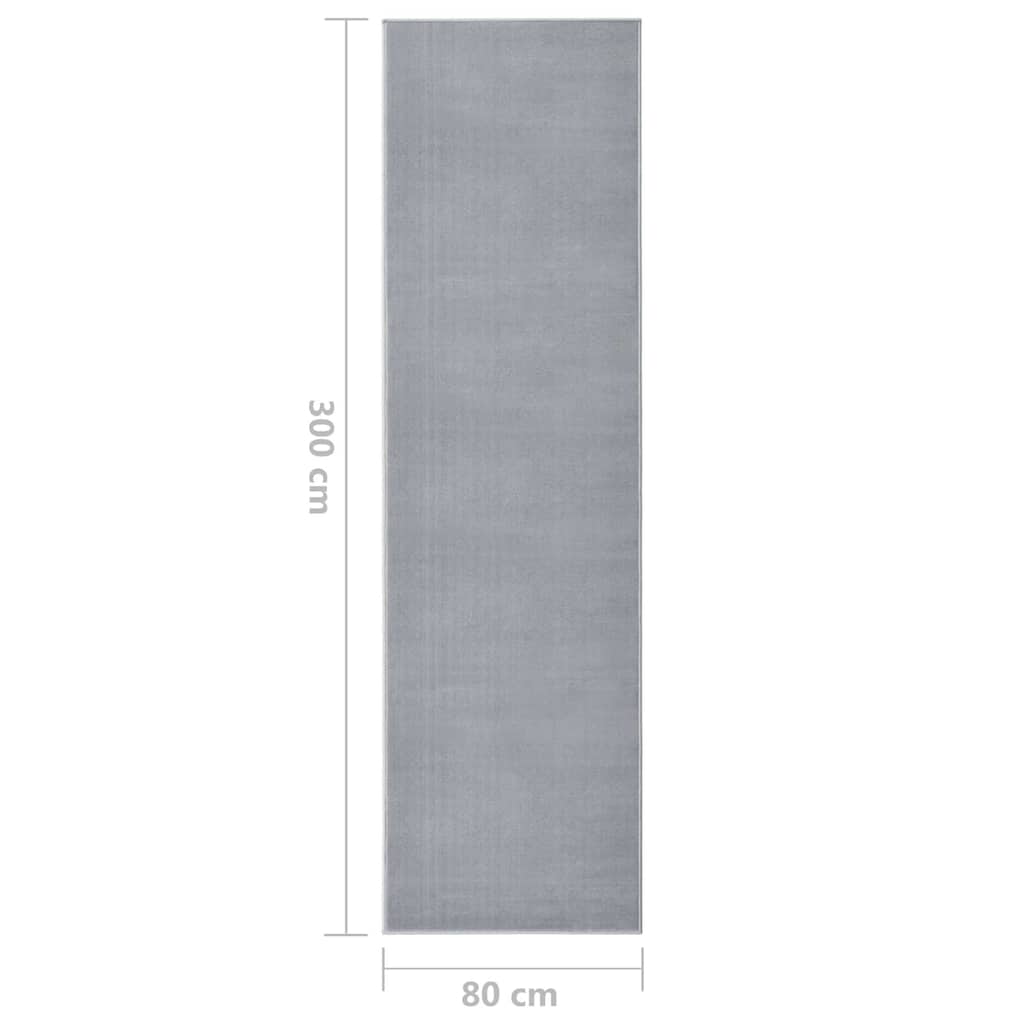 Χαλί Διάδρομος Γκρι 80 x 300 εκ. από BCF