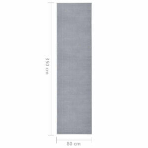 Χαλί Διάδρομος Γκρι 80 x 350 εκ. από BCF