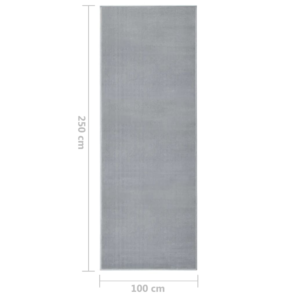 Χαλί Διάδρομος Γκρι 100 x 250 εκ. από BCF