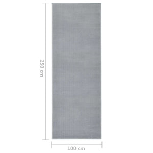 Χαλί Διάδρομος Γκρι 100 x 250 εκ. από BCF