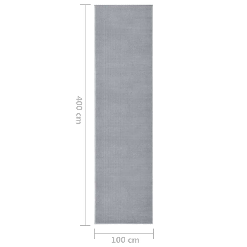 Χαλί Διάδρομος Γκρι 100 x 400 εκ. από BCF - Pakobazaar