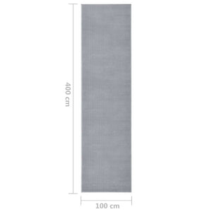 Χαλί Διάδρομος Γκρι 100 x 400 εκ. από BCF - Pakobazaar