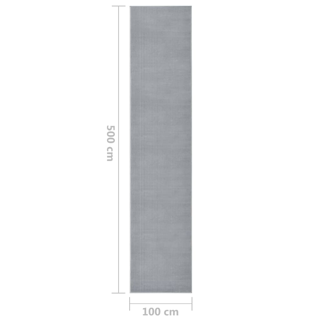 Χαλί Διάδρομος Γκρι 100 x 500 εκ. από BCF