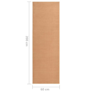 Χαλί Διάδρομος Μπεζ 60 x 200 εκ. από BCF