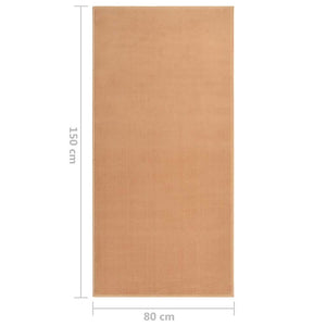 Χαλί Διάδρομος Μπεζ 80 x 150 εκ. από BCF - Pakobazaar