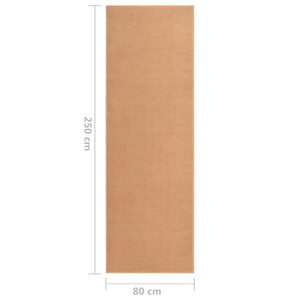 Χαλί Διάδρομος Μπεζ 80 x 250 εκ. από BCF - Pakobazaar