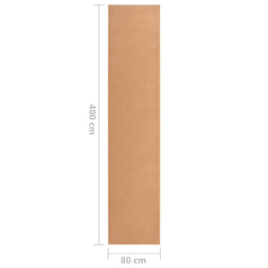 Χαλί Διάδρομος Μπεζ 80 x 400 εκ. από BCF - Pakobazaar