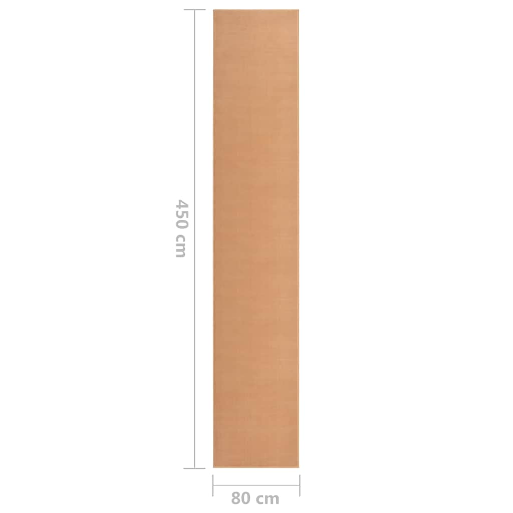 Χαλί Διάδρομος Μπεζ 80 x 450 εκ. από BCF - Pakobazaar